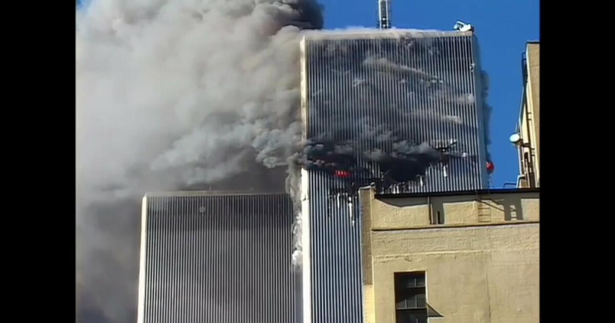 Niesamowite i odświeżone nagranie z zamachu na WTC 11 września