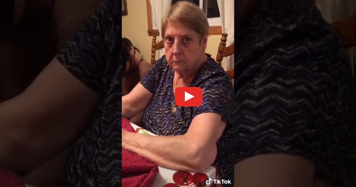 Babcia vs wnuczek, który postanowił nagrać z nią filmik