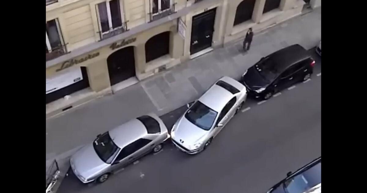 Takie parkowanie jest codziennością w Paryżu