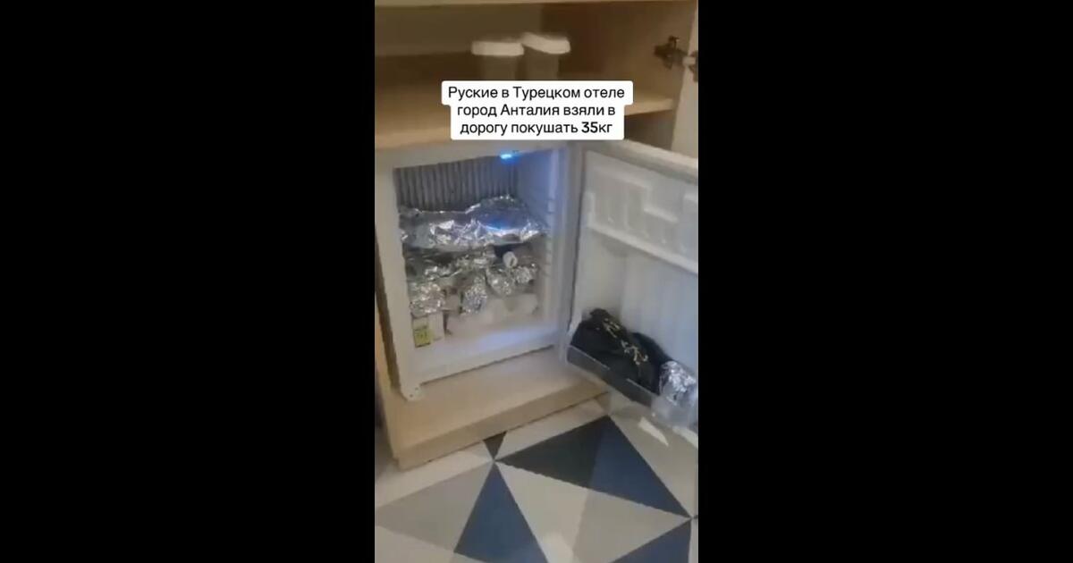 Turyści z Rosji ukradli 35 kilogramów jedzenia z bufetu w tureckim hotelu