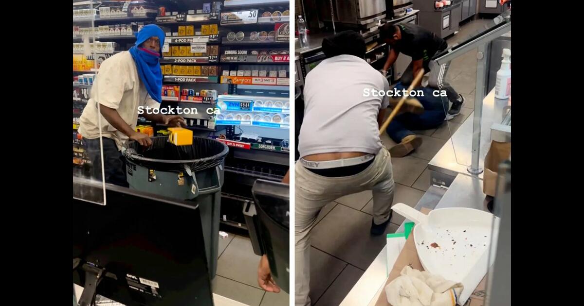 Pracownicy dali nauczkę złodziejowi, który regularnie wpadał do ich sklepu