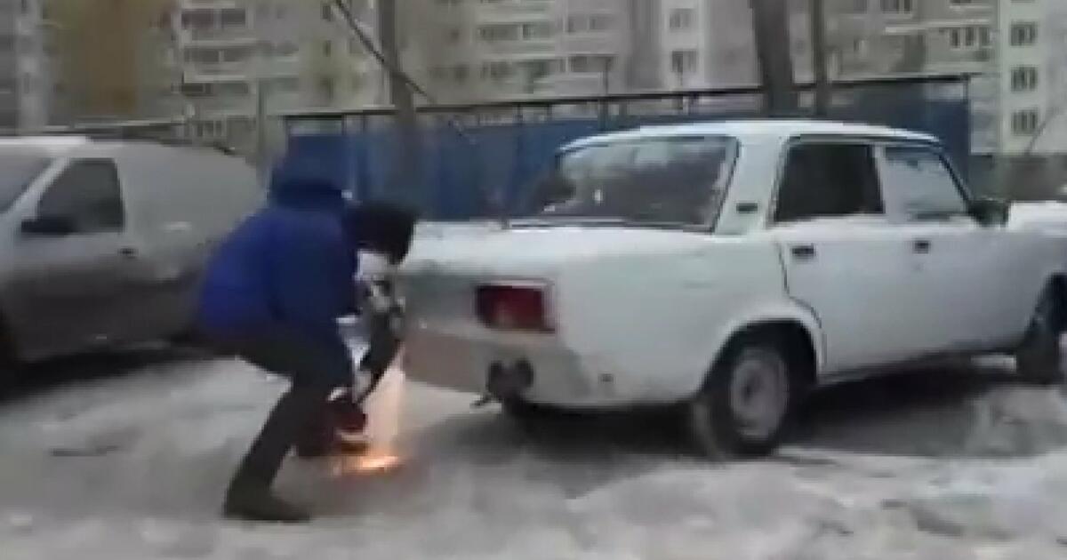 Rosyjski sposób na źle parkujących kierowców [WIDEO]