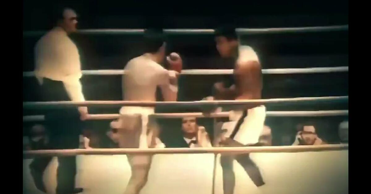 Muhammad Ali wyprowadził 12 ciosów w 2.8 sekundy [WIDEO]
