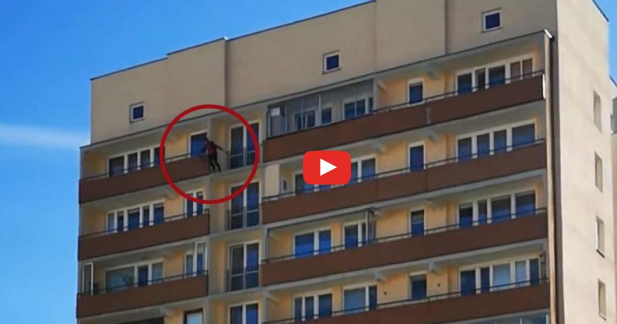 Warszawa: dwie osoby wyskoczyły z 20. piętra. Wszystko się nagrało.