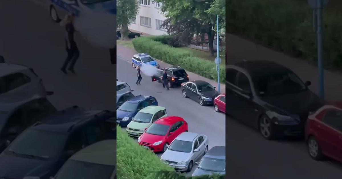 36-letni Ukrainiec chciał przejechać 7-latka który szedł ze swoim ojcem po chodniku w Warszawie