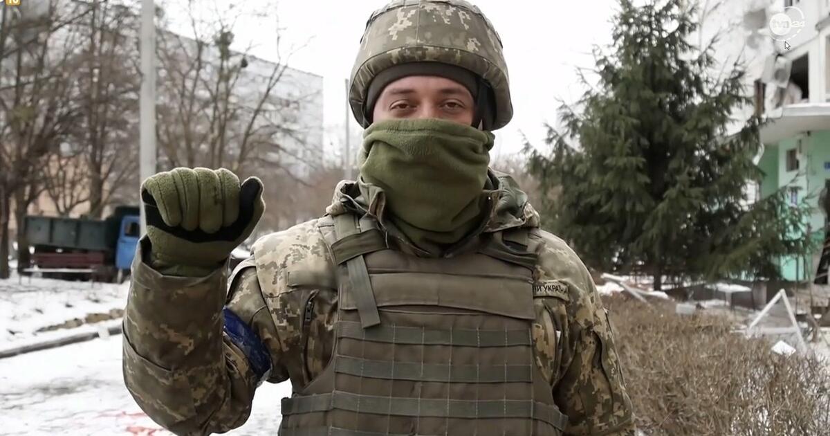 Ukraiński żołnierz dziękuje Polakom