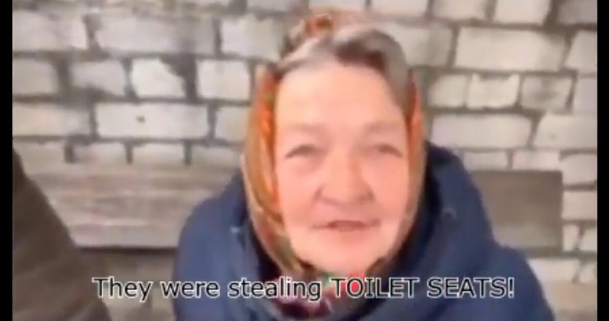 Rosjanie kradli nawet klapy od kibli – opowiadają babcie.