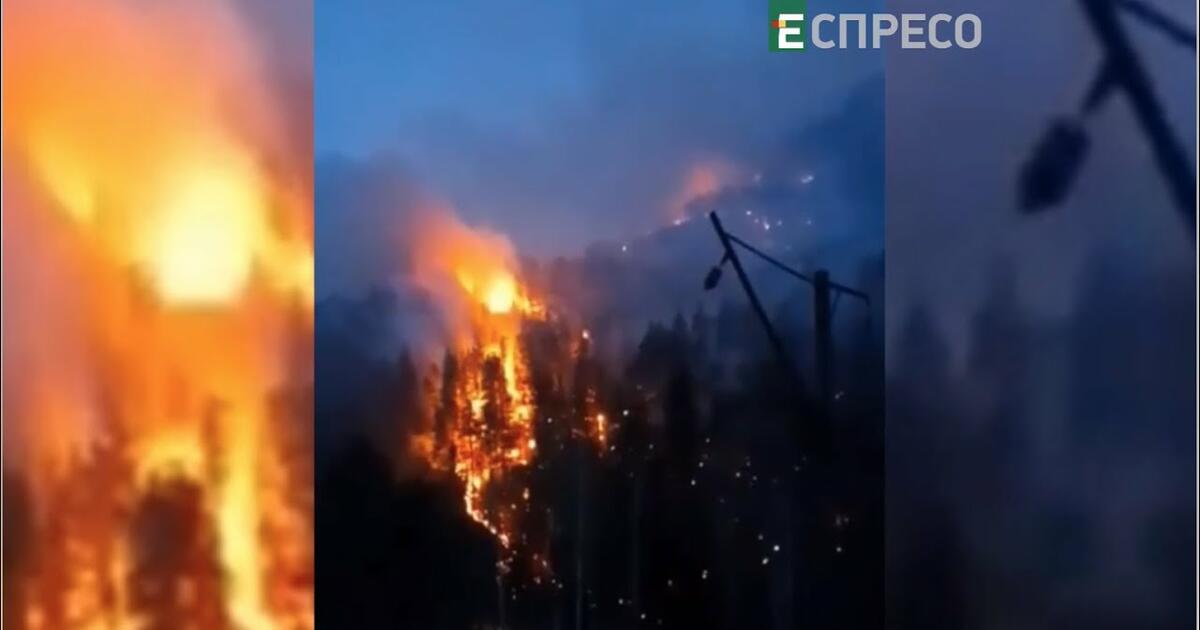 Trwają pożary na dużą skalę w Rosji: Syberia i Ural w ogniu
