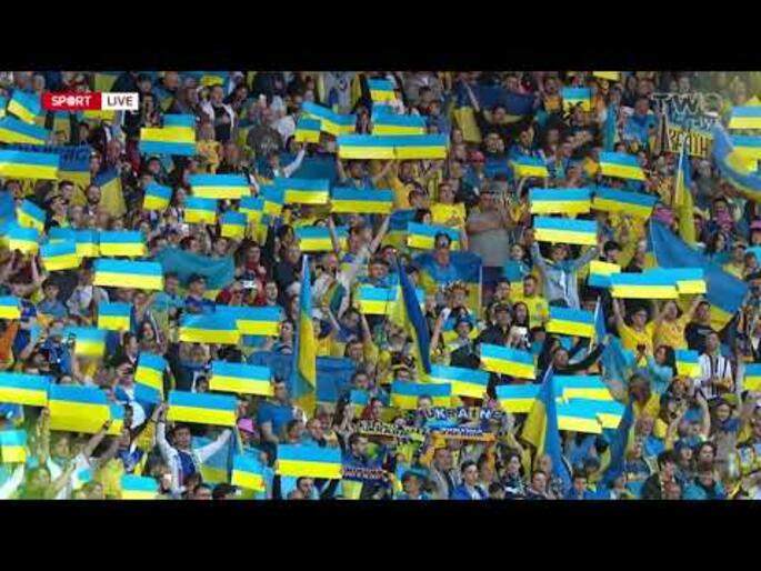 Szkoci i ich niesamowite przywitanie reprezentacji Ukrainy