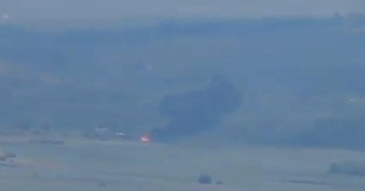 Rosyjski helikopter zestrzelony przez siły ukraińskie w Donbasie