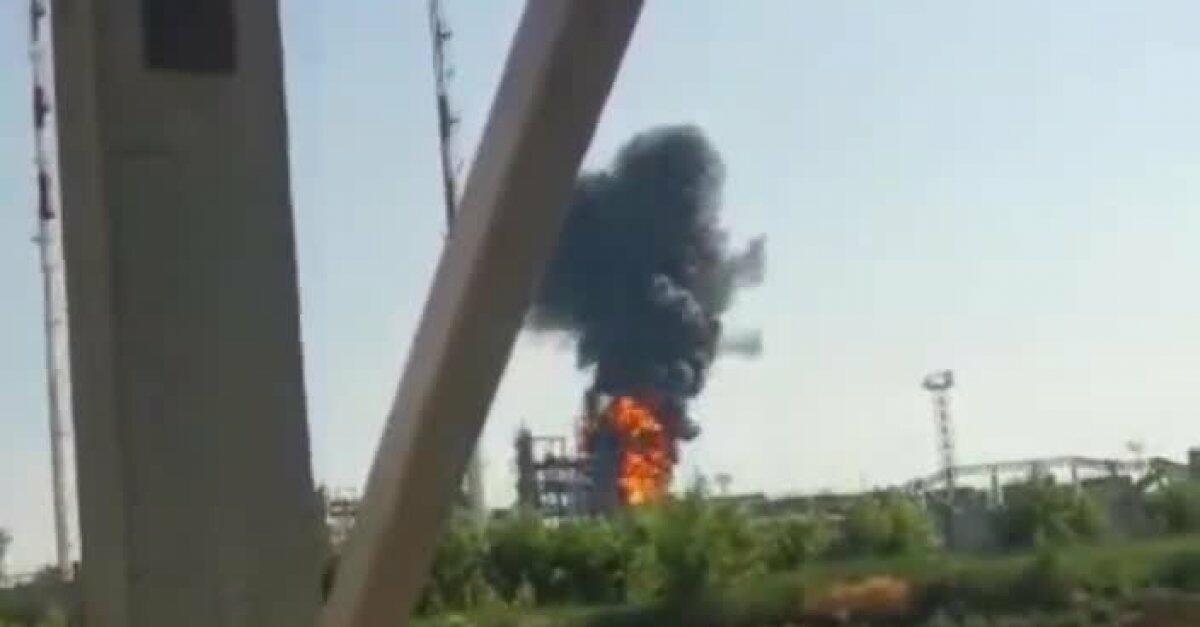 Atak dronem kamikaze na rosyjską rafinerię – Nowoszachtyńsk w okolicach Rostowa